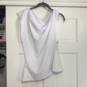Women's
Asymmetrical Jersey Crepe Draped Top